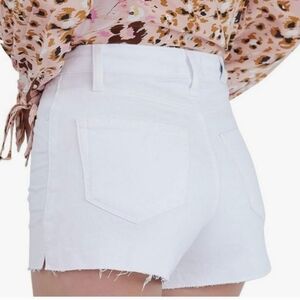PAIGE MARGOT Denim Shorts In crisp White 31